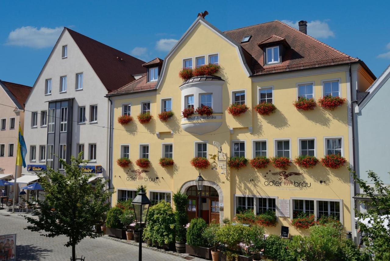 Land-gut-Hotel Hotel Adlerbräu Gunzenhausen Exterior foto